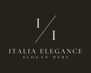 Minimalist Elegant Apparel Business logo design