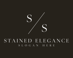 Minimalist Elegant Apparel Business logo design