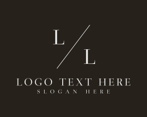 Pr - Minimalist Elegant Apparel Business logo design