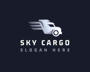 Truck Wing Logistics logo design