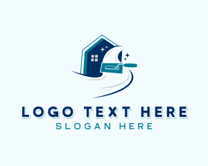 Plastering - Home Handyman Plastering logo design