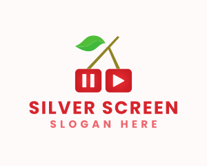 Film Production - Cherry Media Player logo design