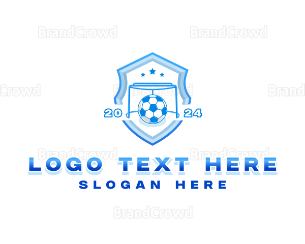 Soccer Ball Goalie Logo