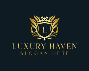 Opulent - Royal Insignia Crown logo design