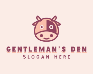 Cute Cow Dairy logo design