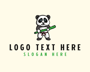 Yoga - Kung Fu Panda Martial Arts logo design