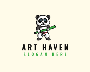 Kung Fu Panda Martial Arts logo design