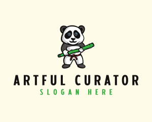 Kung Fu Panda Martial Arts logo design