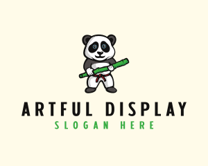 Kung Fu Panda Martial Arts logo design