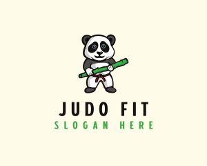 Judo - Kung Fu Panda Martial Arts logo design
