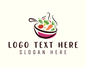 Healthy Vegetable Pan Logo