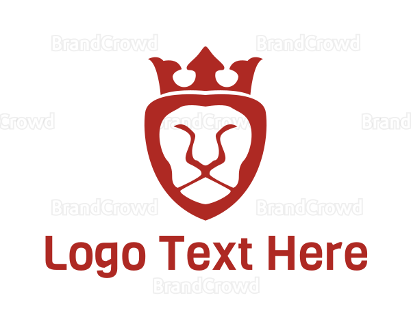 Red Lion King Logo