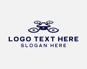 Videography - Quadcopter Drone Videography logo design