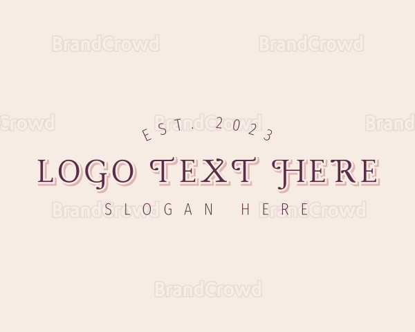 Feminine Elegant Business Logo