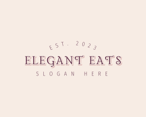 Feminine Elegant Business logo design