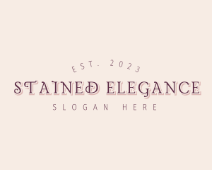 Feminine Elegant Business logo design