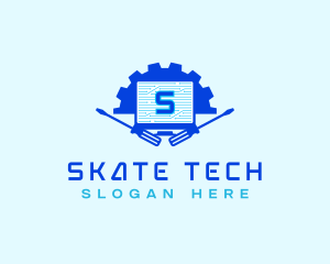 Computer Tech Repair logo design