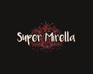 Fireworks Celebration Holiday logo design