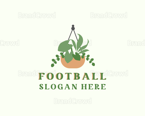 Hanging Garden Plant Logo