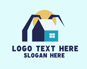 Isometric - Isometric Residential Housing logo design