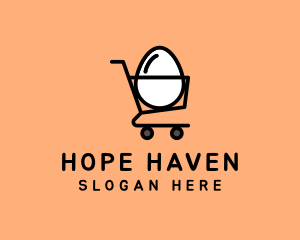 Egg Shopping Cart Logo