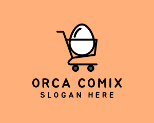 Egg Shopping Cart Logo