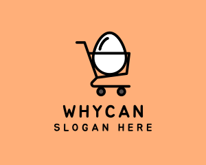 Commerce - Egg Shopping Cart logo design