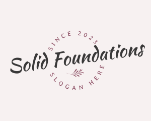 Handwriting - Beauty Wellness Company logo design