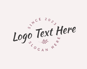 Handwriting - Beauty Wellness Company logo design