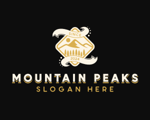 Mountain Peak Trekking logo design