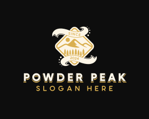 Mountain Peak Trekking logo design