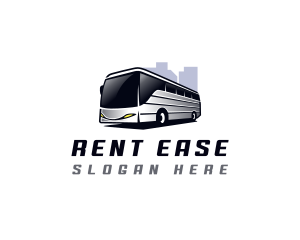 Bus Tour Transport logo design