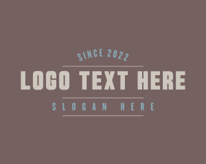 Text - Simple Masculine Pub logo design