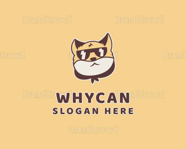 Cat Sunglasses Kitten Logo