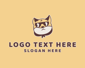 Hellcat - Cat Sunglasses Kitten logo design