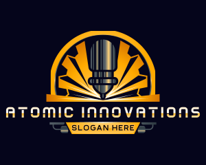 Industrial Laser Fabrication logo design