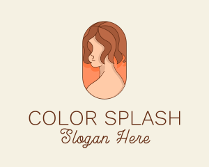 Woman Beauty Salon  logo design