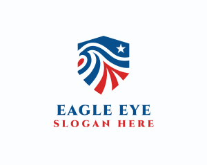 Eagle - Eagle America Shield logo design