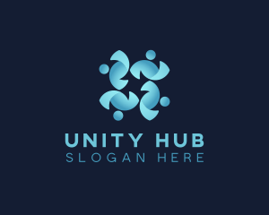 People Support Community logo design