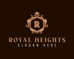 High End Shield Royal Crest logo design