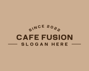 Elegant Cafe Bistro logo design