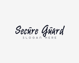 Scent - Cursive Beauty Business logo design