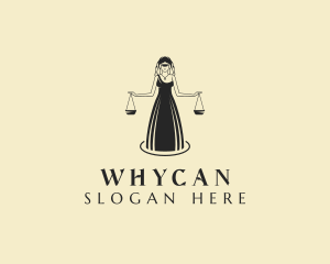 Justice Scale Woman Logo