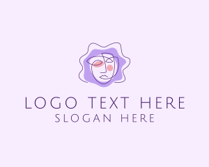 Facial - Beauty Glamor Face logo design