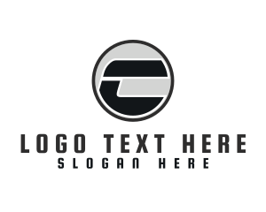 Black - Industrial Letter C Circle logo design