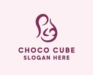 Ob Gyn - Breastfeeding Mother Baby logo design
