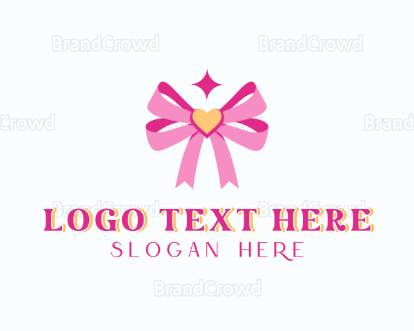 Heart Ribbon Accessory Logo