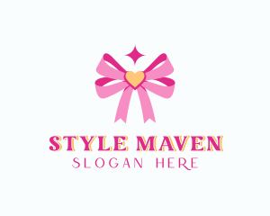 Accessory - Heart Ribbon Accessory logo design