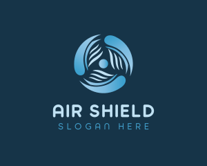 Propeller Air Conditioning logo design