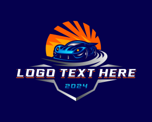 Transport - Automotive Car Racing logo design